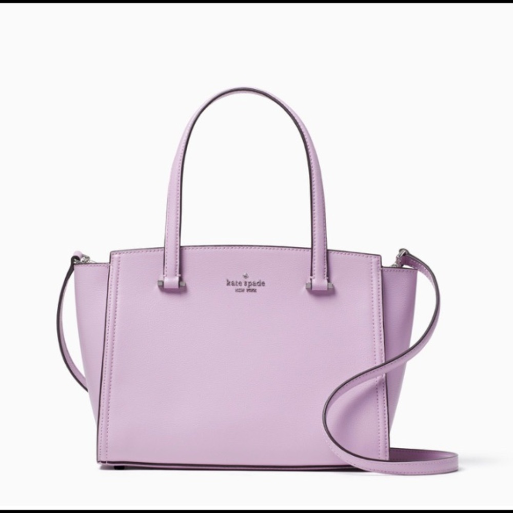 NWT Kate spade Geraldine satchel purse lavender